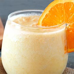 Blended Orange Swirl