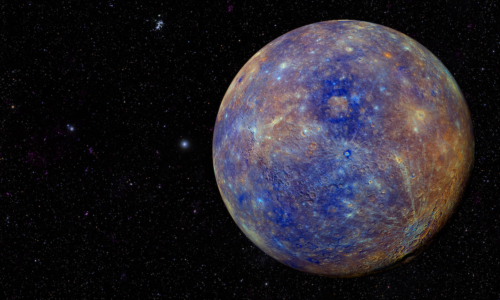 Solar System - Planet Mercury.