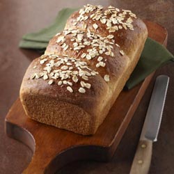 Cracked Wheat Oatmeal Bread