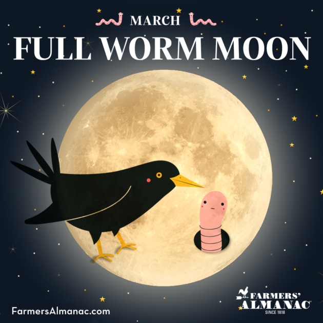 March worm moon