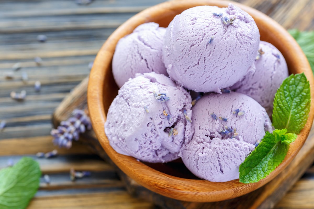 Lavender Ice Cream Farmers' Almanac Plan Your Day. Grow Your Life.