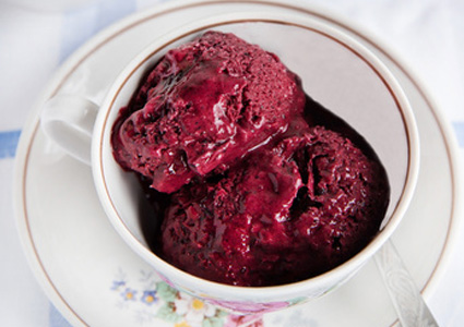 Kicked Up Citrus Beet Ice Cream