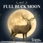 July's Full Buck Moon.