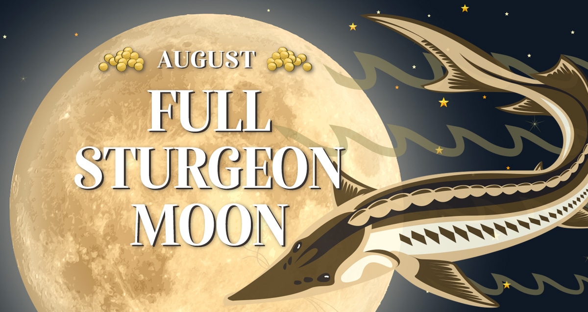 August's Full Sturgeon Moon Farmers' Almanac Plan Your Day. Grow