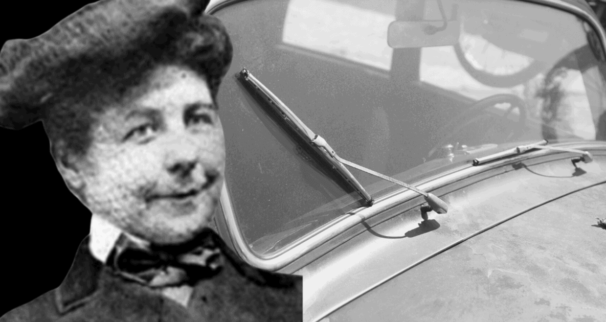 mary anderson, inventor of windshield wipers