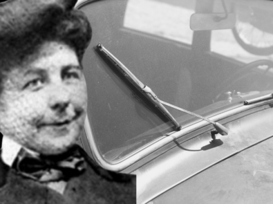 mary anderson, inventor of windshield wipers