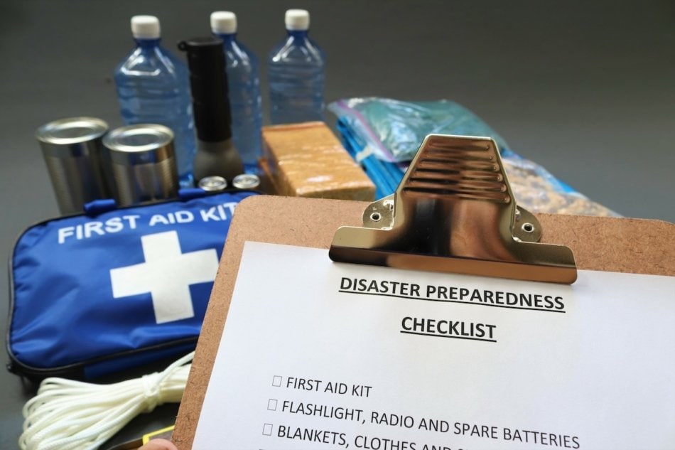 Hurricane preparedness checklist.