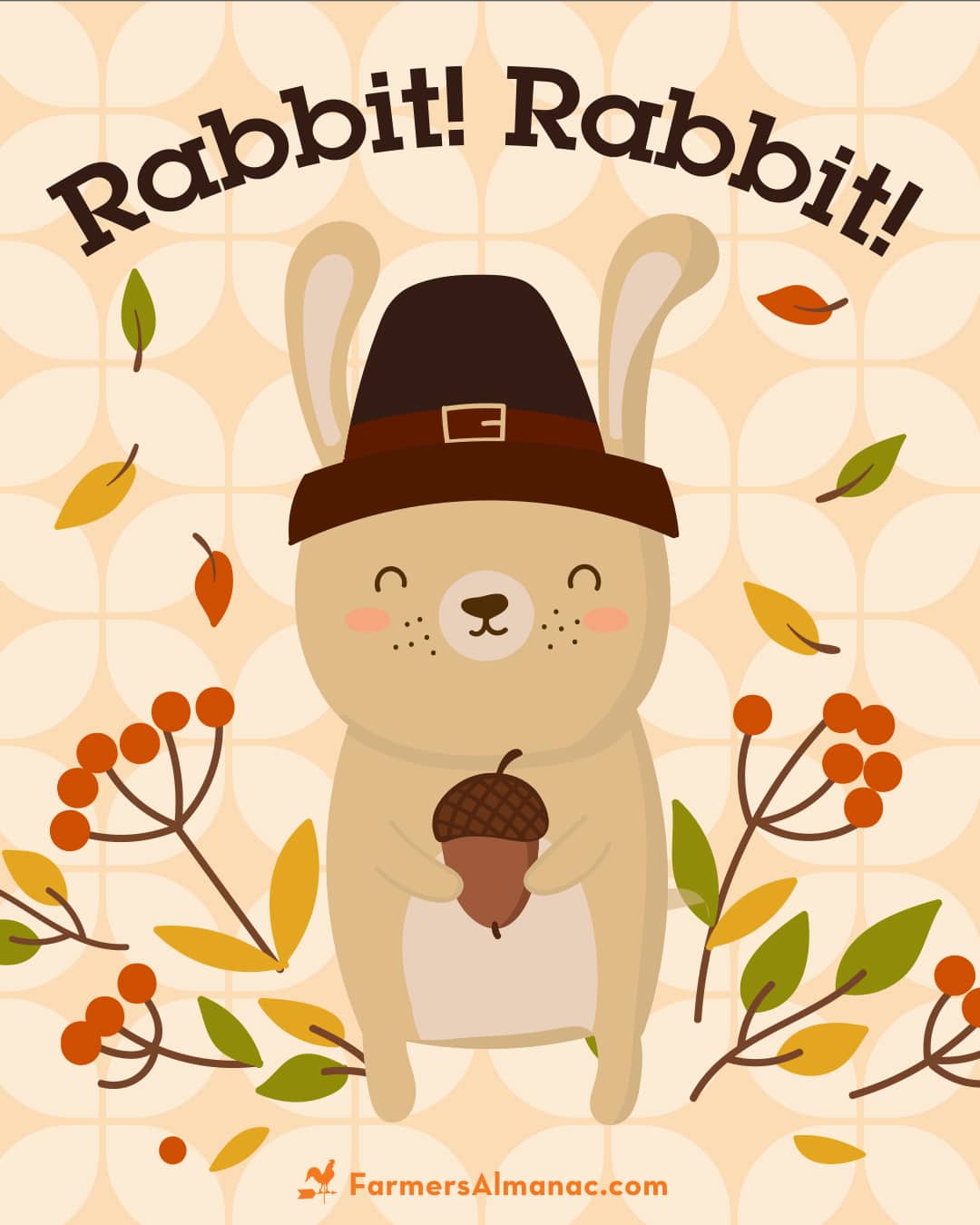 On the 1st of the Month: Don't Forget To Say "Rabbit Rabbit"! - Farmers'  Almanac - Plan Your Day. Grow Your Life.