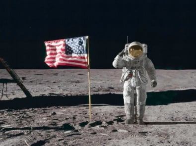 Moon landing anniversary.