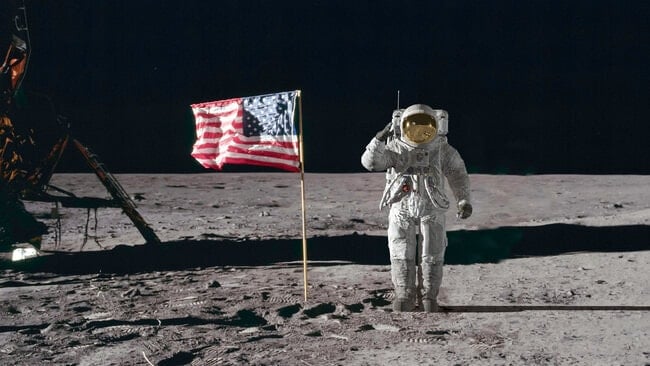 Moon landing anniversary.