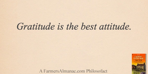 Gratitude is the best attitude.image preview