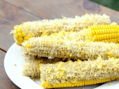 Corn on the cob - Vegetarian cuisine