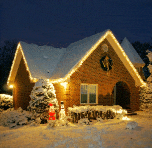 Christmas lights - Christmas Day