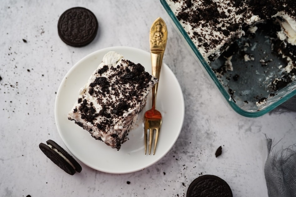 cookies and cream icebox cake