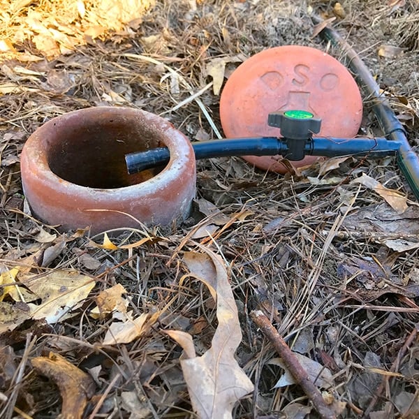 The Thirsty Earth automatic olla watering system for your garden