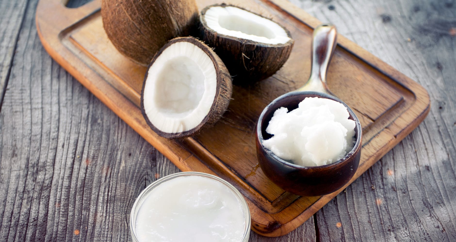 Coconut oil is a good carrier oil when making your own sunscreen.