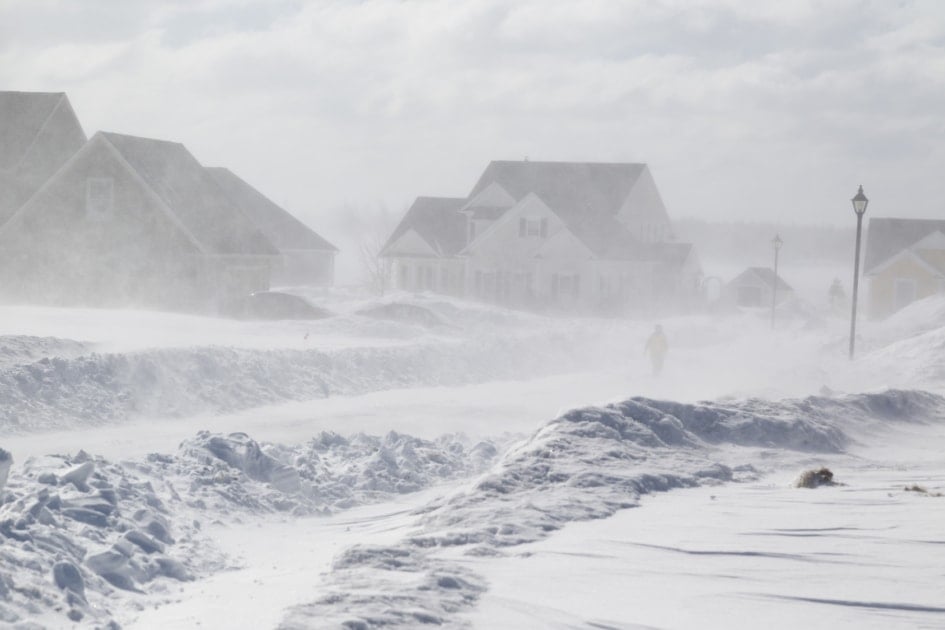 Greater Sudbury - Winter storm