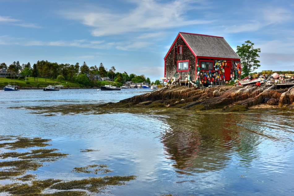 Bailey Island Cribstone Bridge - Orr's Island