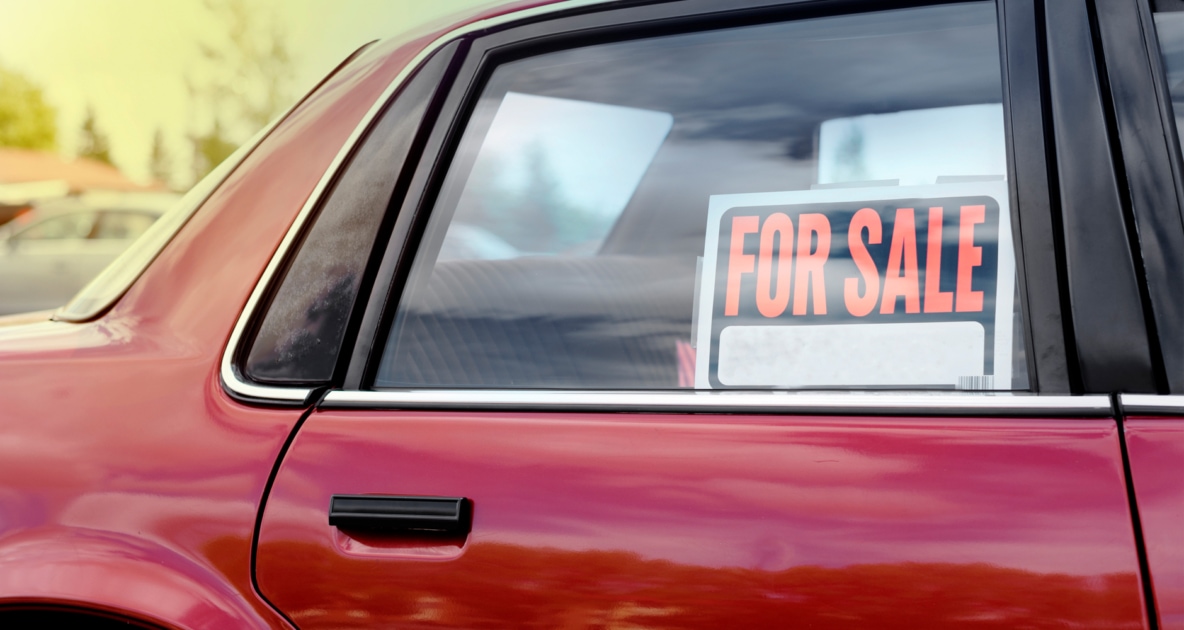 Never buy new sales car