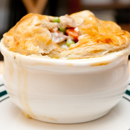 Vegetarian cuisine - Pot pie