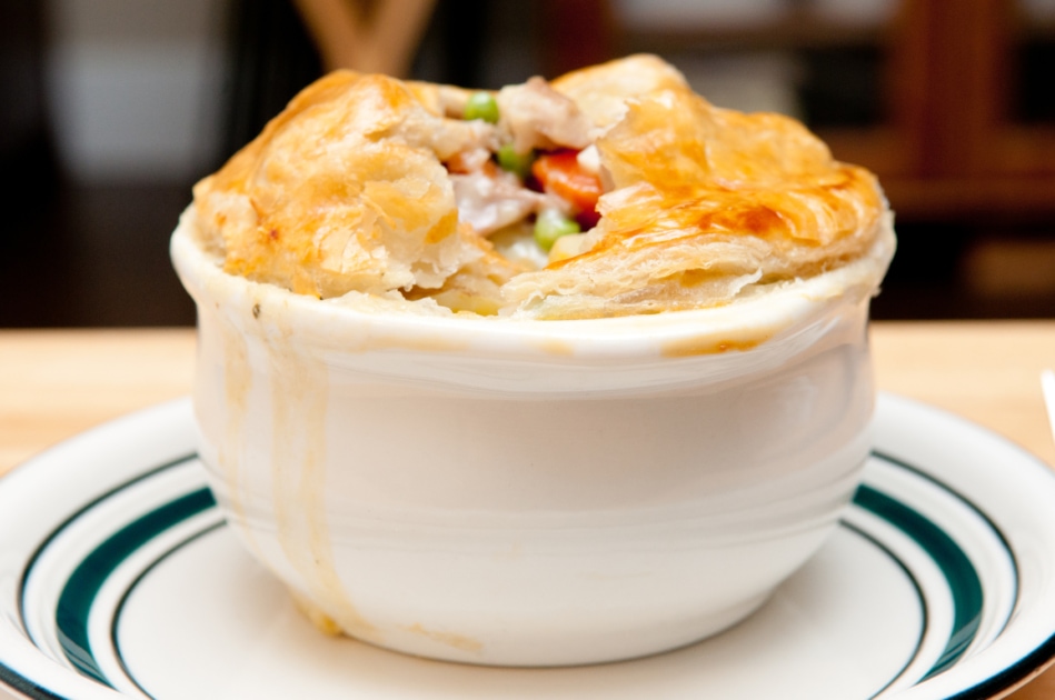 Vegetarian cuisine - Pot pie