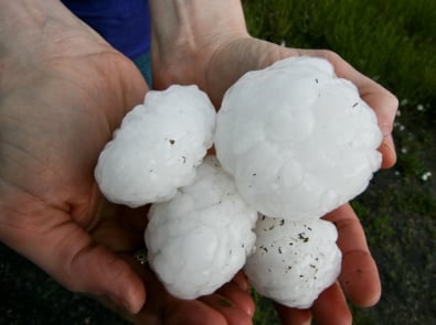 Ice In Summer? Check Out These Notable Hailstorms featured image