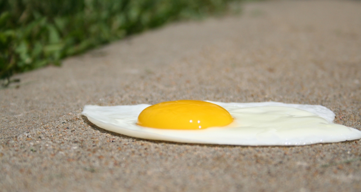 Fried egg - Frying