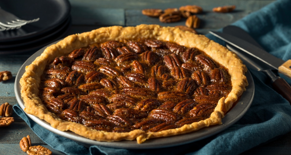 Pecan pie - Sponge cake