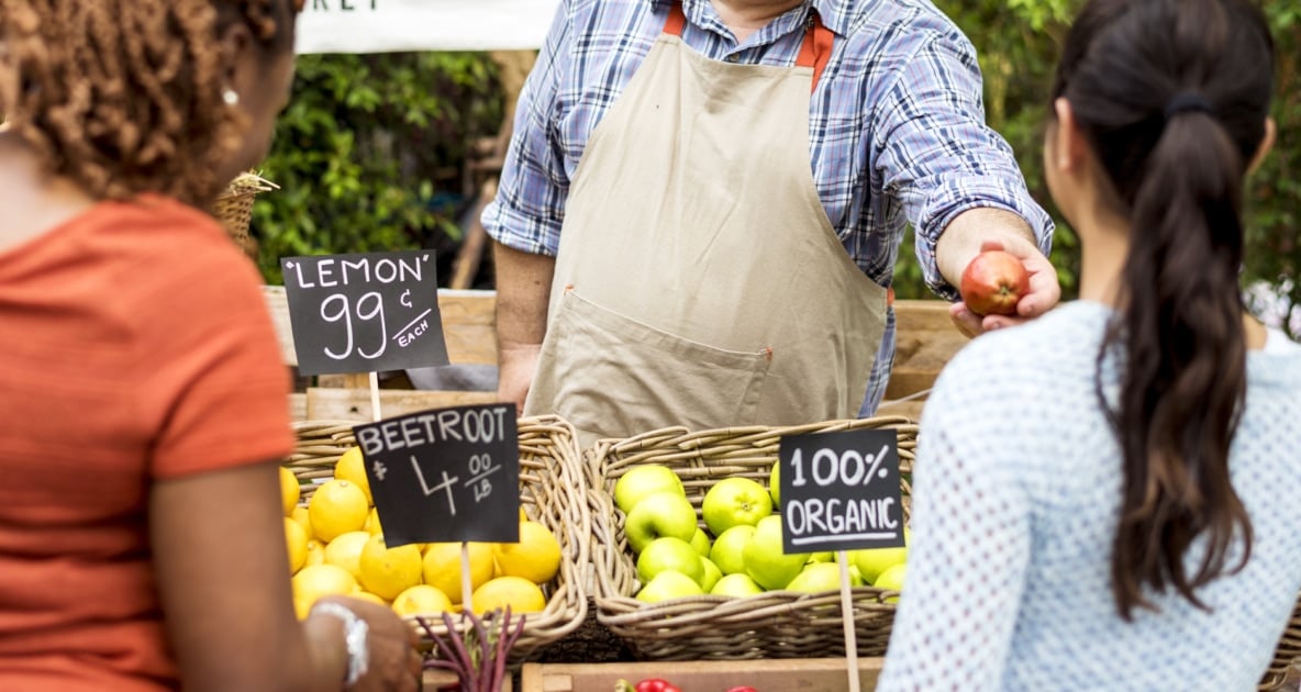 Organic food - Farmers' market
