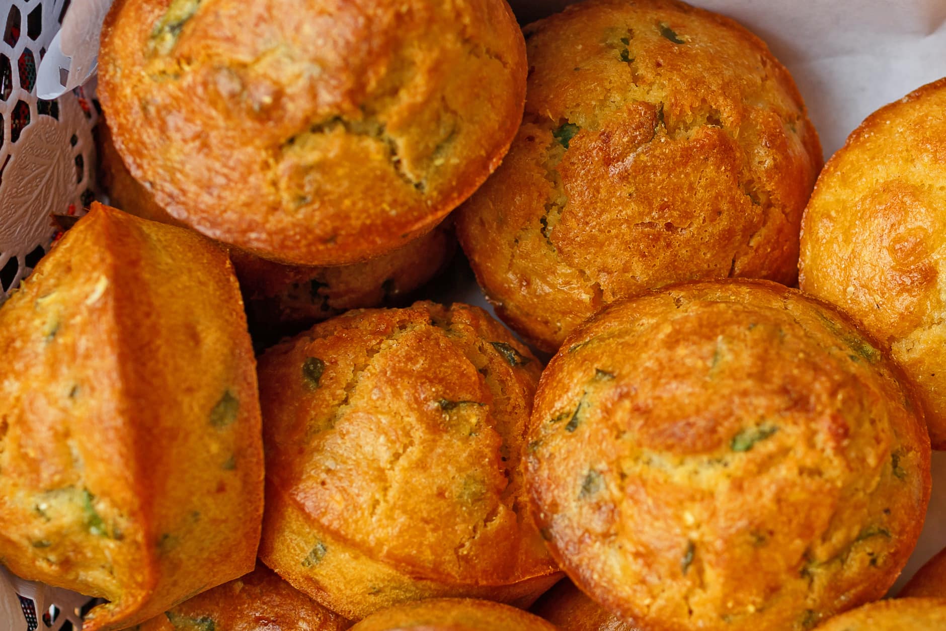 Dill Pickle Cornbread Muffins with Pickle Butterimage preview