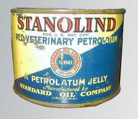 A jar of Red Veterinary Petrolatum