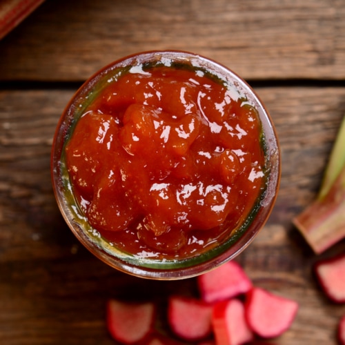 Jam - Garden rhubarb