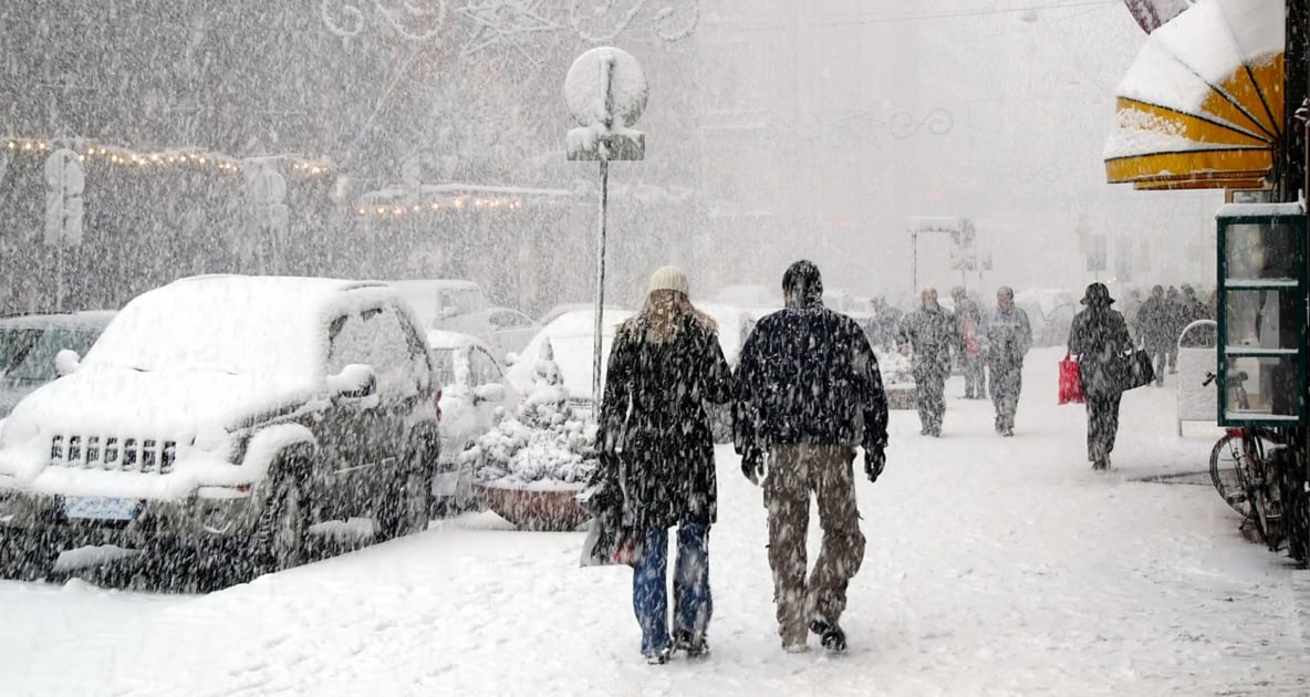 Helsinki - Winter storm