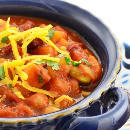 Chili con carne - Vegetarian cuisine