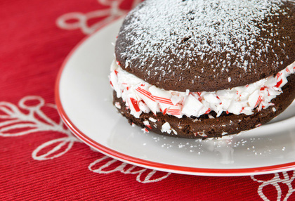 Candy cane - Chocolate cake