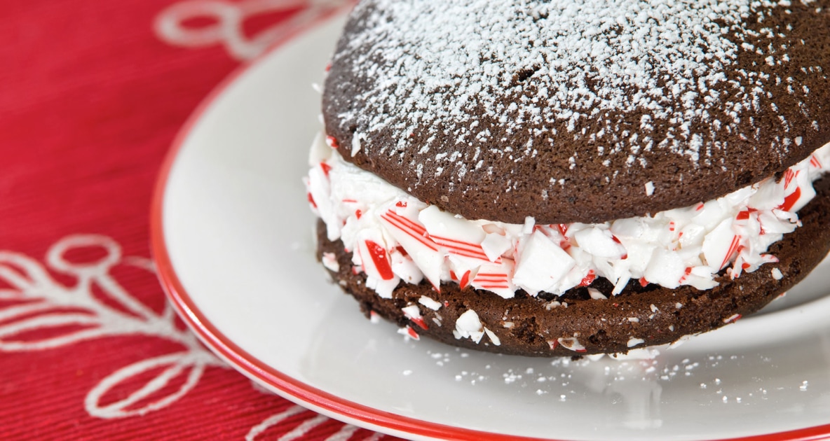 Chocolate Chip Cookie - Candy cane