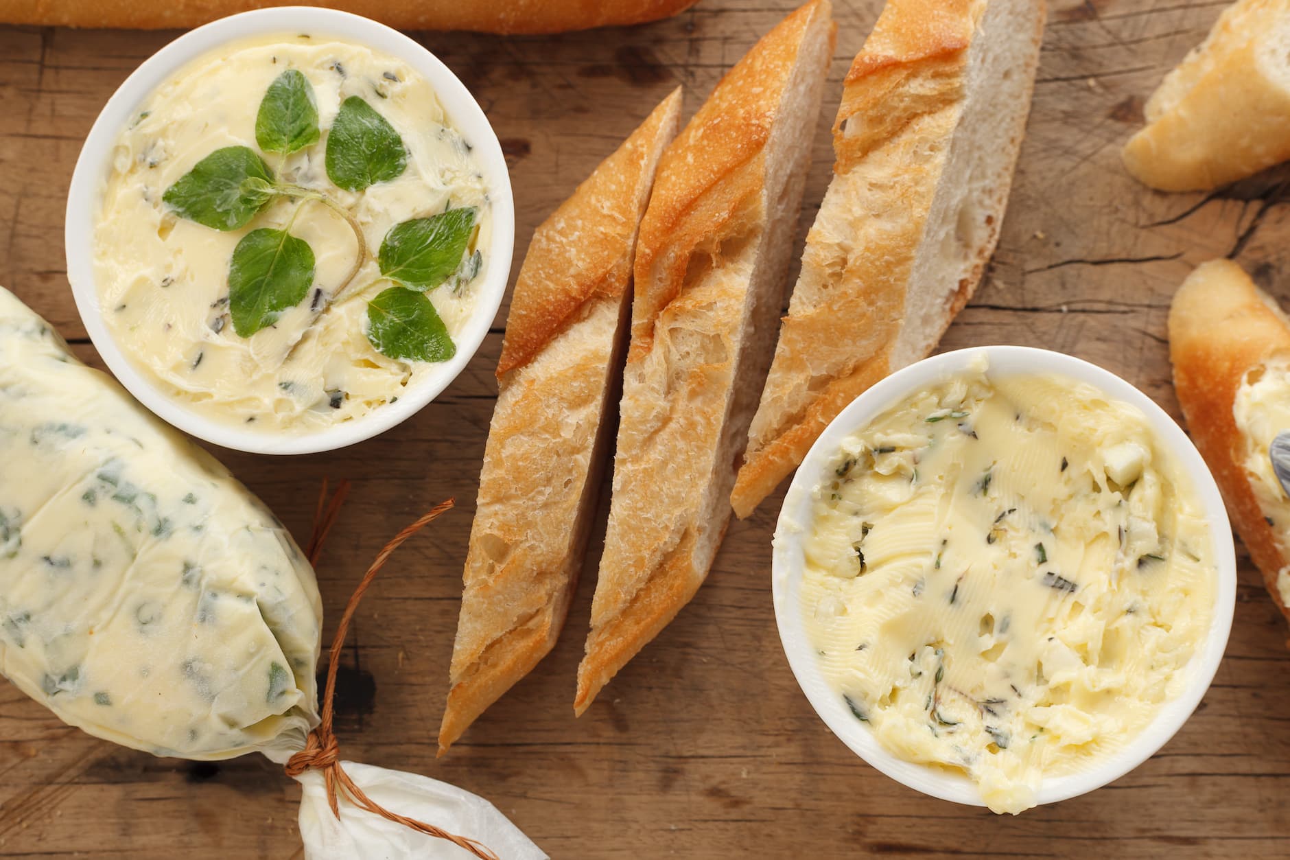 Lemon Basil Garlic Compound Butter Recipe-image