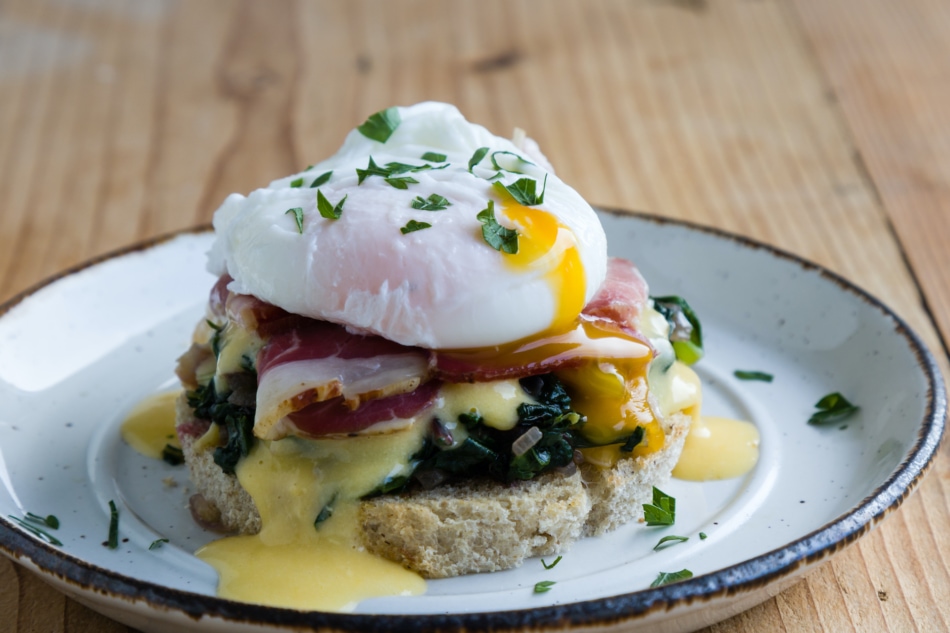 Eggs Benedict - Bubble and squeak