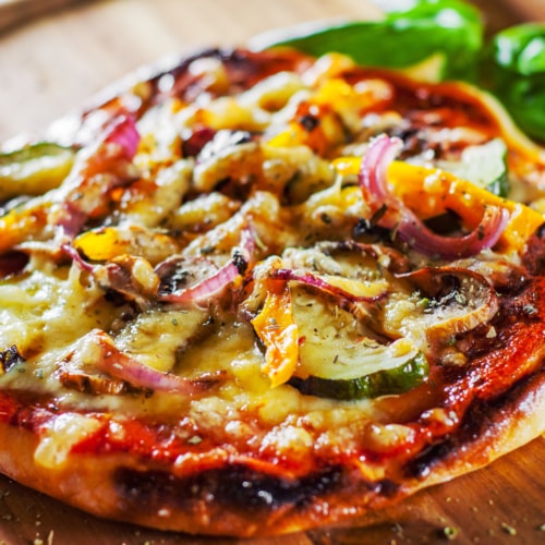 Vegetarian cuisine - Pizza