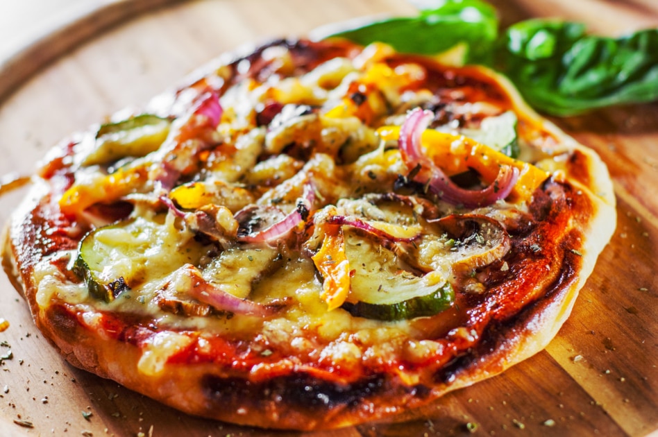 Vegetarian cuisine - Pizza