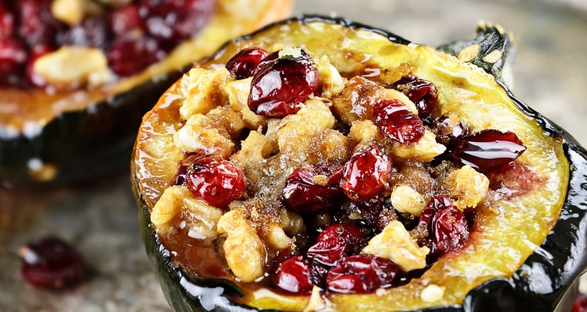 Stuffing - Quinoa stuffed acorn squash