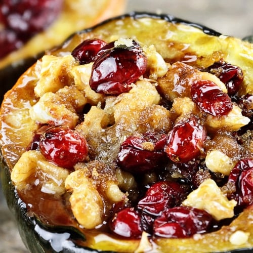 Stuffing - Quinoa stuffed acorn squash