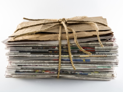 10 Creative Ways To Recycle Old Newspapers featured image