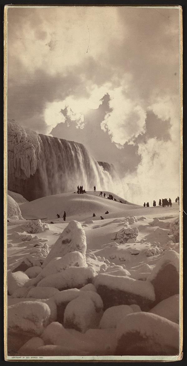 Niagara Falls Frozen Over, 1883 - Farmers' Almanac - Plan Your Day