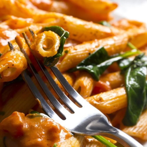 Italian cuisine - Penne alla vodka