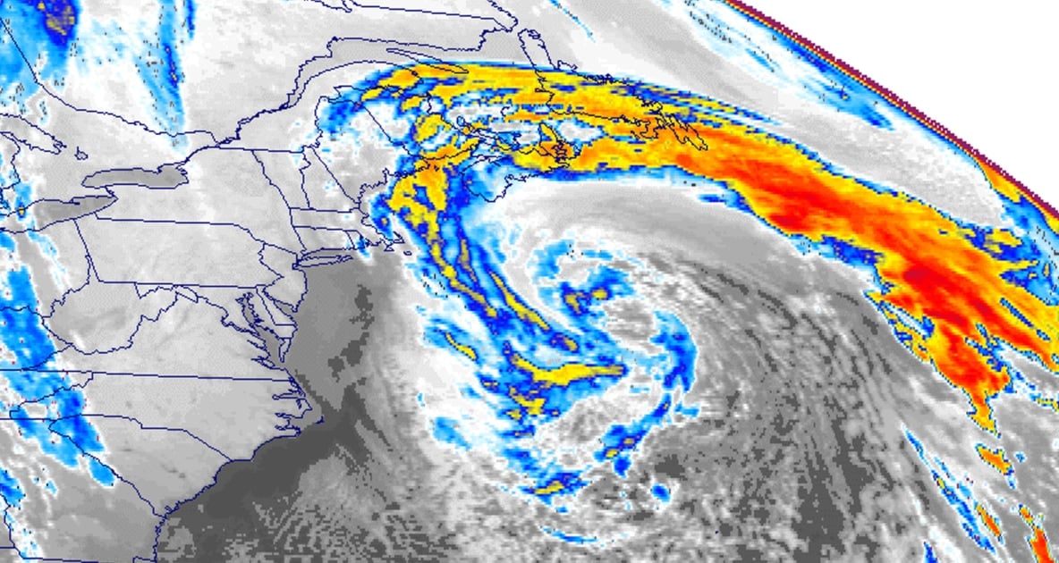 1991 Perfect Storm - 1991 Halloween blizzard