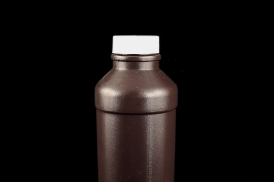 Hydrogen Peroxide in brown bottle