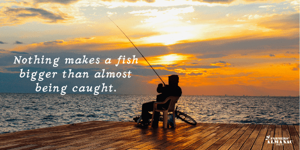 Nothing makes a fish bigger than almost being caught.image preview