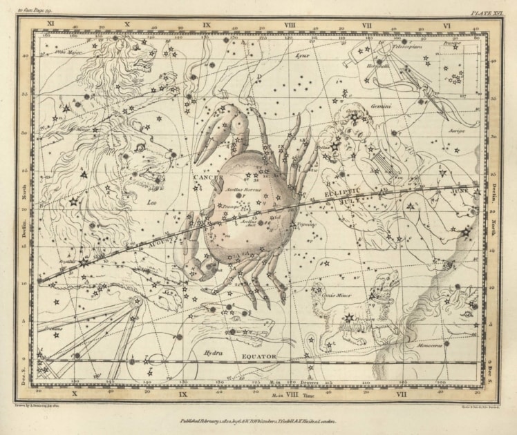 A Celestial Atlas - Star chart