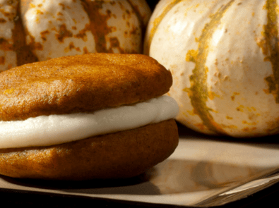 Pumpkin Whoopie Pies With Cream Cheese Filling featured image